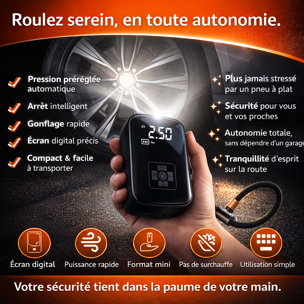 Compresseur d’air portable