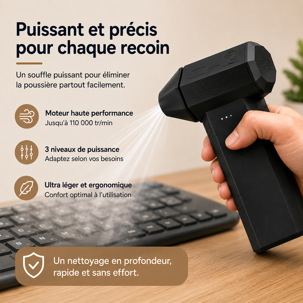 Mini souffleur multi-usage