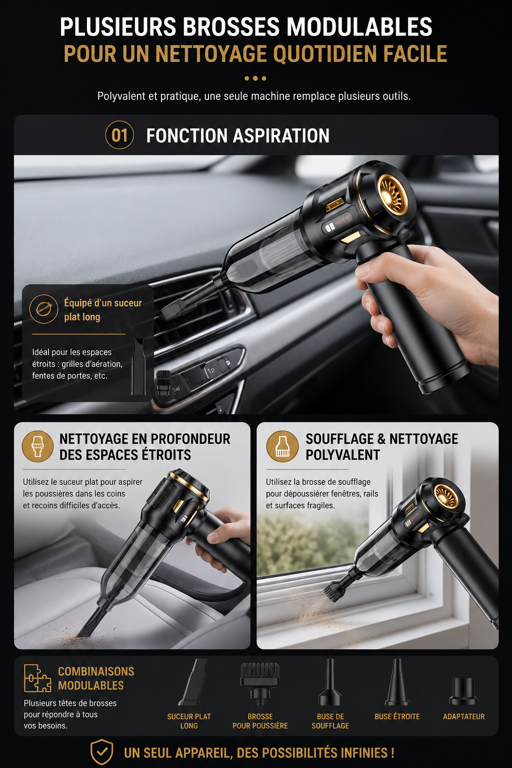 Aspirateur portable