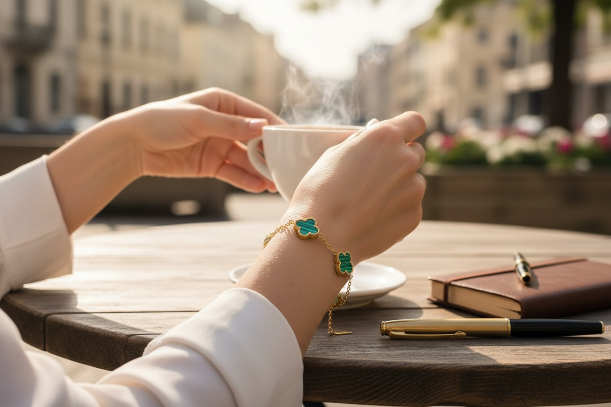 Bracelet trèfle