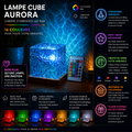 Lampe d’ambiance cube LED