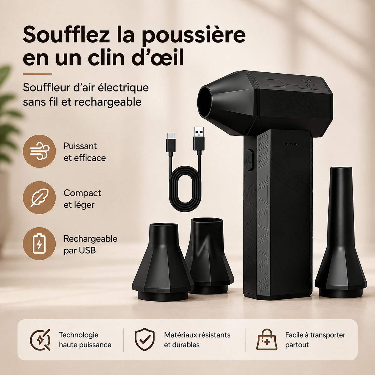 Mini souffleur multi-usage