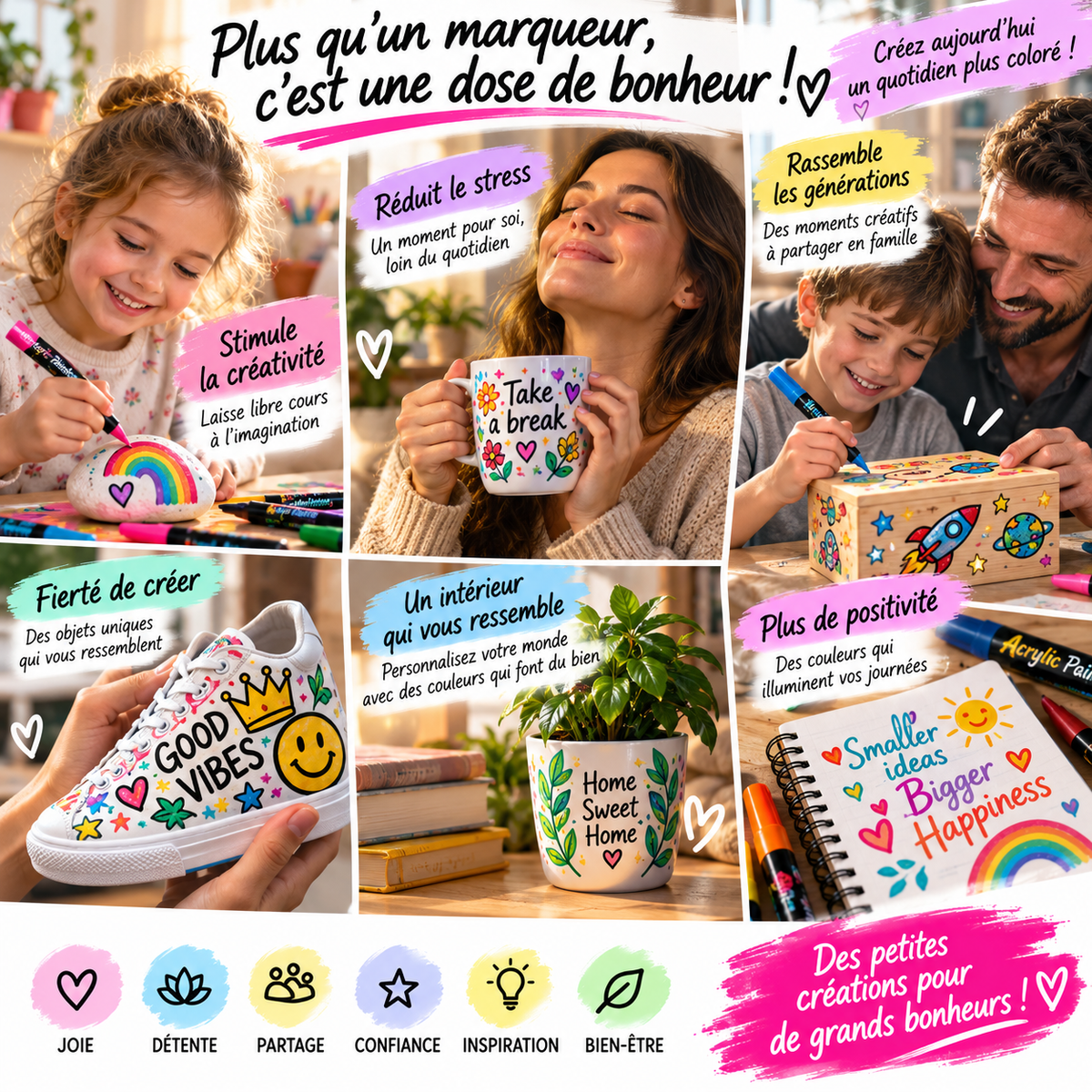 Coloréa™ - Marqueur acrylique