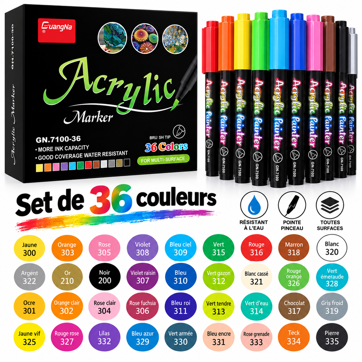 Coloréa™ - Marqueur acrylique