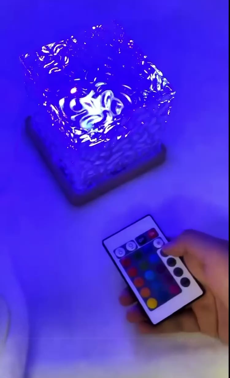 Lampe d’ambiance cube LED